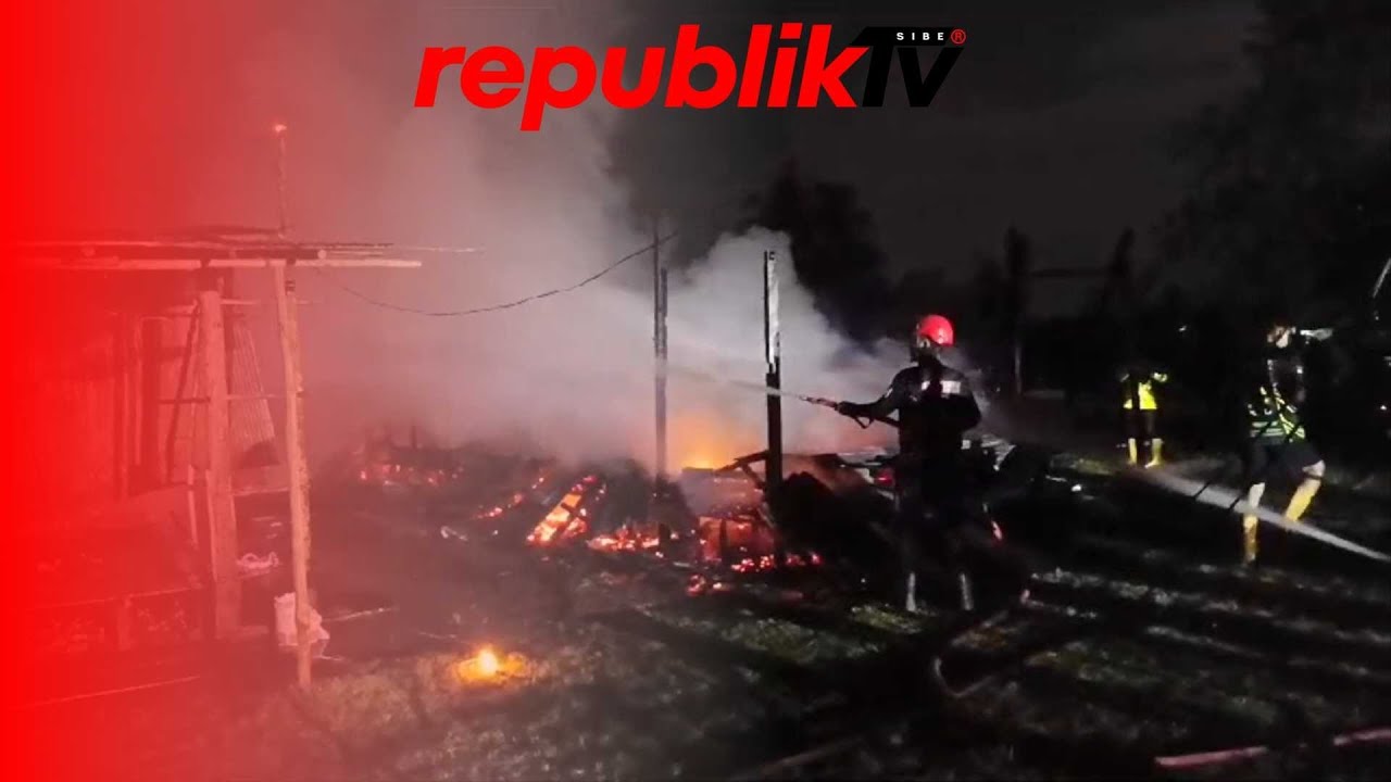 Ditinggal Berbuka Puasa, Dua Rumah Habis Terbakar