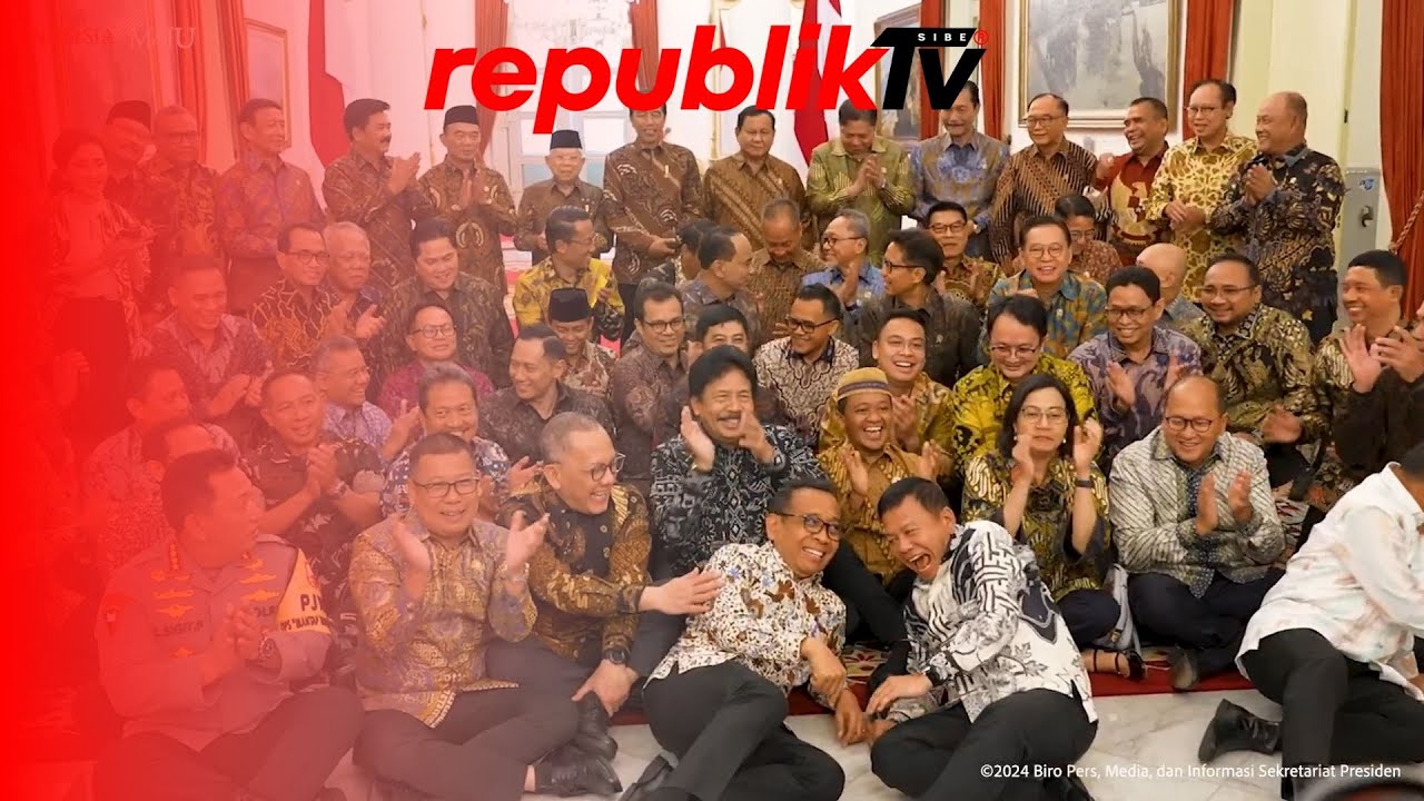 Momen Pamit Presiden Jokowi dengan Kabinet Indonesia Maju