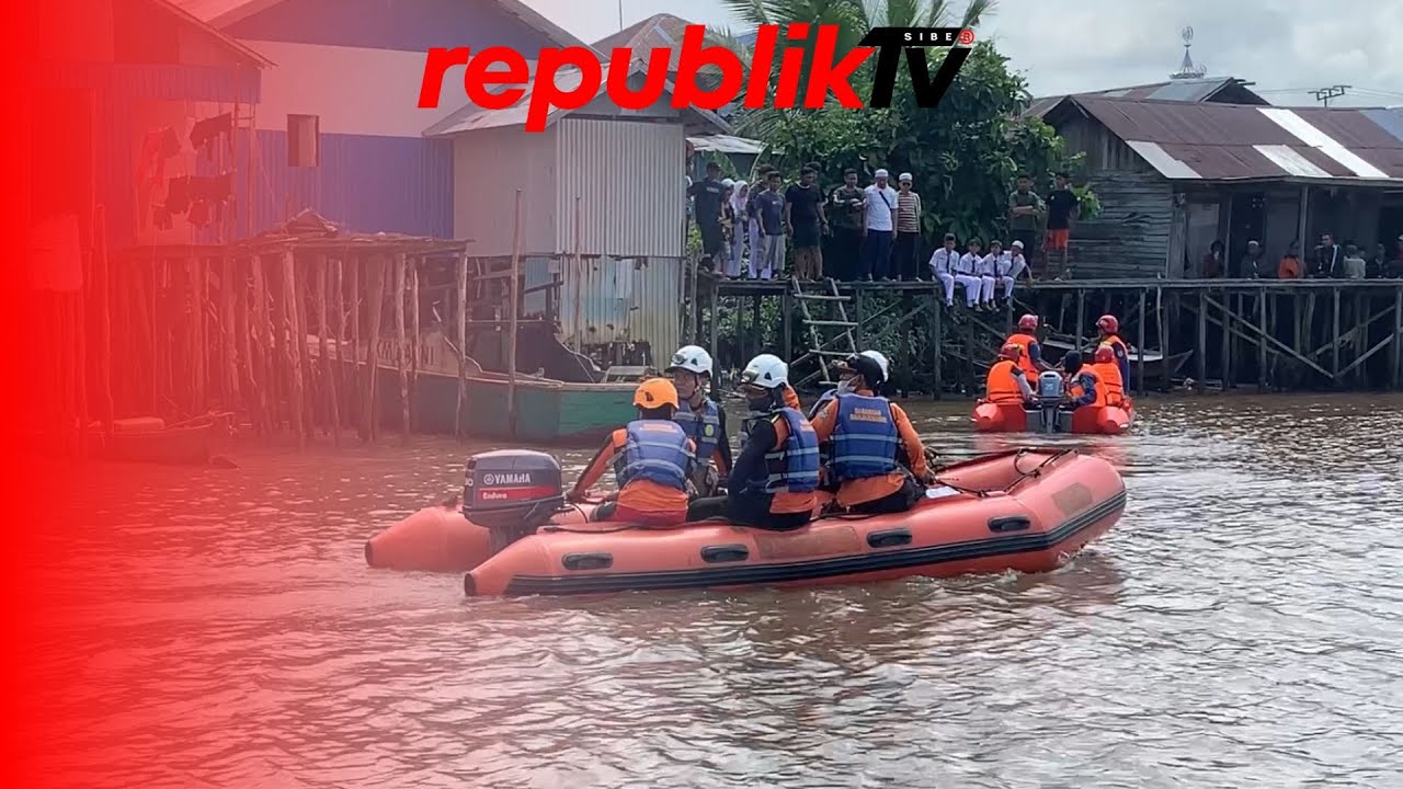 Perahu Angkut Rombongan Santri Terbalik, 1 dari 3 Korban Hilang Telah Ditemukan