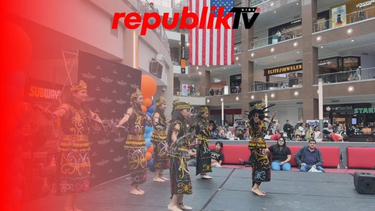 Tari Daerah Tampil di Hadapan Publik AS