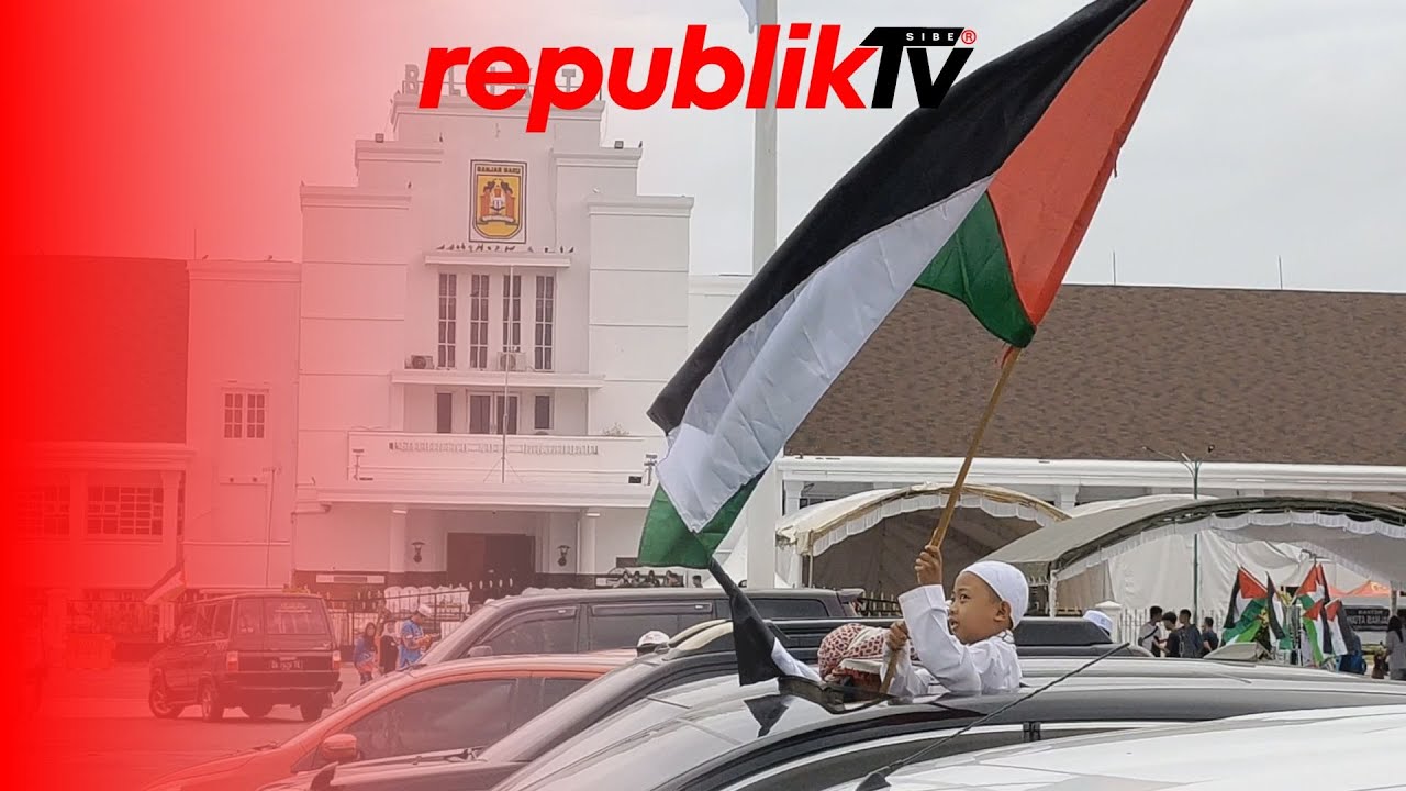 Aksi Bela Palestina Kembali Bergemuruh di Lapangan Murjani