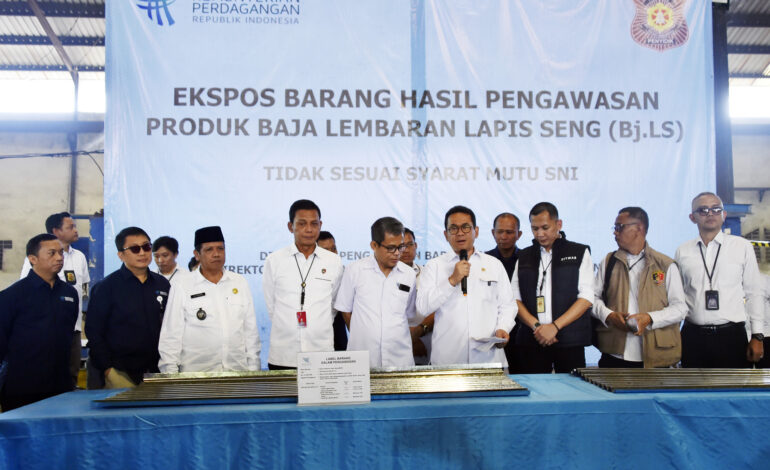 Produk BJLS Senilai Rp23,76 M Diamankan Kemendag