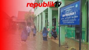 Banjir Luapan Air Sungai, Sekolah Terapkan Sistem BDR
