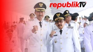 Bupati Banjar di Pelantikan Kepala Daerah