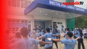 Peringatan Hari Ginjal Sedunia 2025, RSUD H Damanhuri gelar senam sehat dan sosialisasi gerakan minum air putih