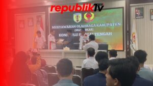 Pemkab Hadiri Musorkab KONI HST Periode 2025-2029