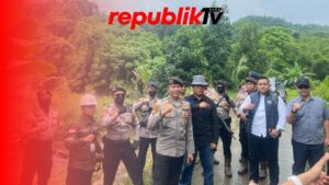 Patroli Satgas Peti PT AGM dan Pam Obvit Polda Kalsel di Wilayah Konsesi PKP2B