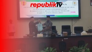 Bupati HST Sampaikan LKPJ Pemkab Tahun Anggaran 2024