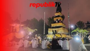 Hari Raya Kuningan Umat Hindu di Banjarmasin