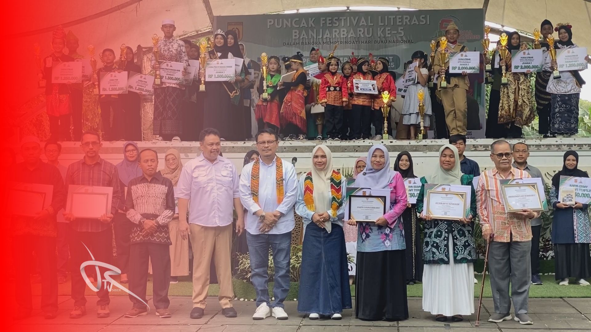 Semangat Literasi di Momen Hari Buku Nasional, Biografi Rudy Resnawan Diluncurkan di Banjarbaru