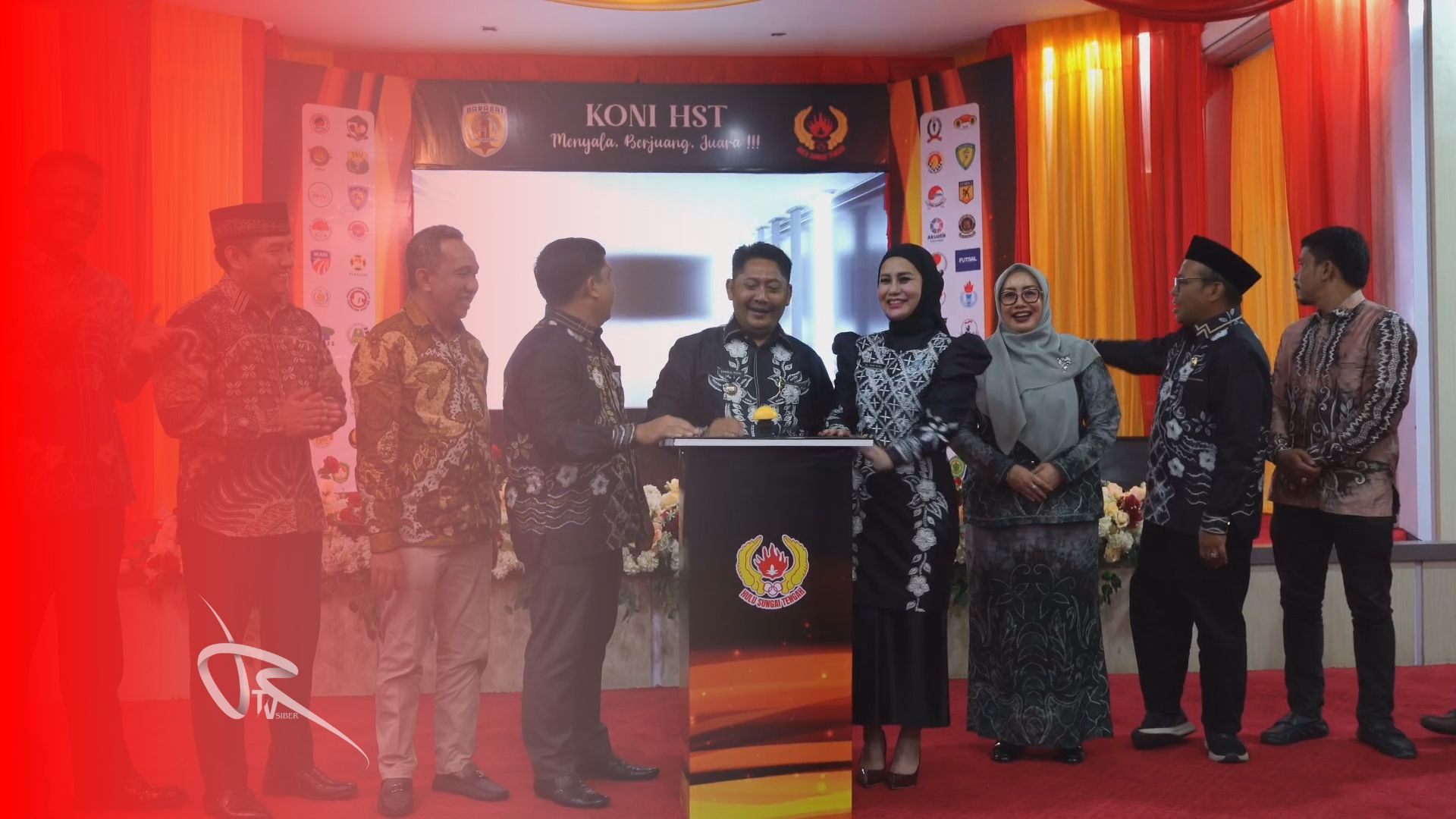 Bupati HST Hadiri Pelantikan KONI 2025–2029, Tegaskan Dukungan untuk Prestasi Olahraga