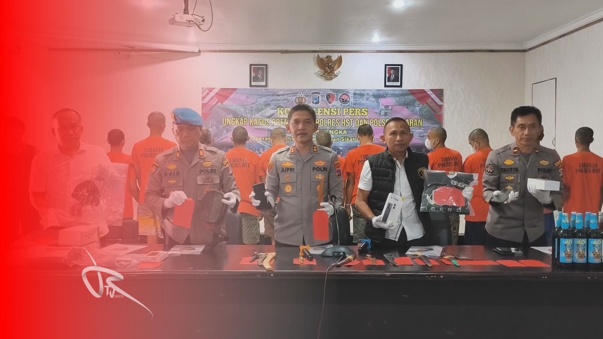Dua Pekan Operasi Polres HST Ungkap 13 Kasus