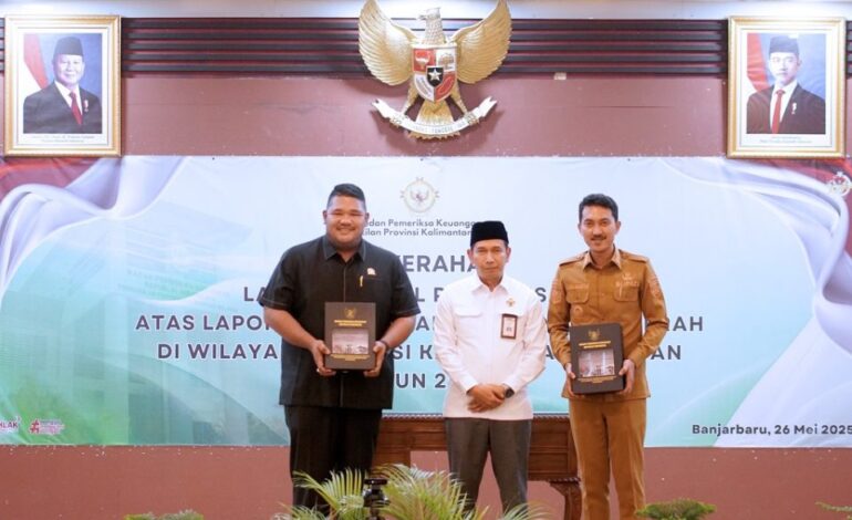 Pemkab Banjar Raih Opini WTP ke-12 dari BPK RI