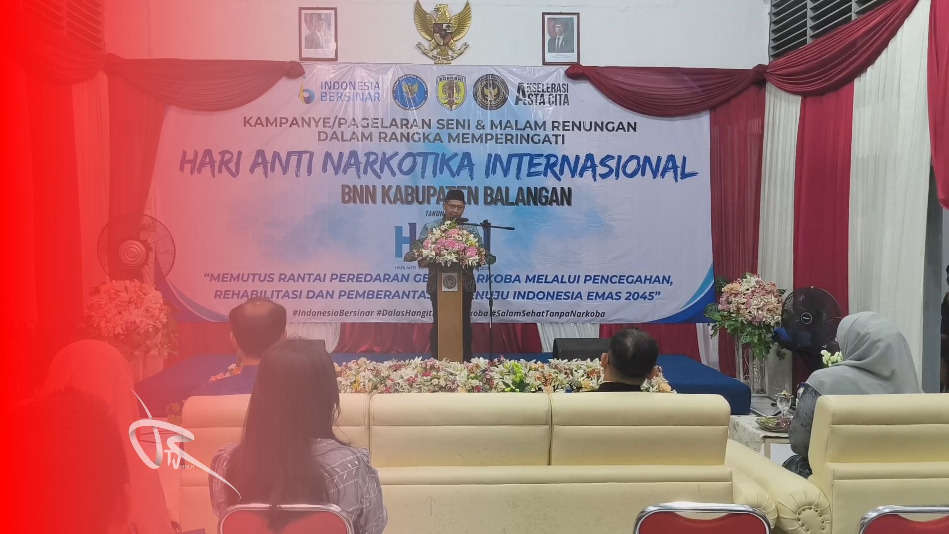 BNN Balangan dan Forkopimda HST Peringati HANI 2025 di Rutan Barabai