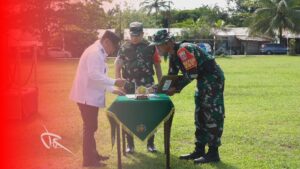 Bupati Terima Hasil TMMD ke-124 di Hulu Sungai Tengah