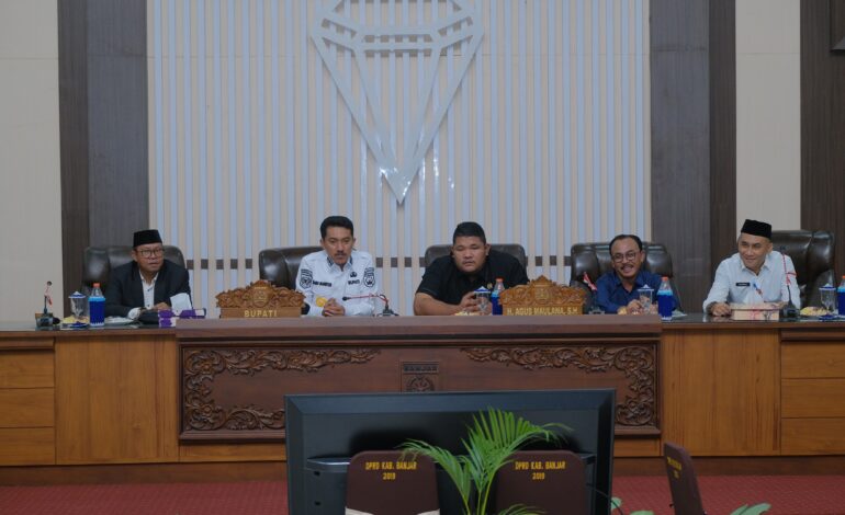 Bupati Banjar Hadiri Rakor Pencegahan Korupsi Bersama KPK dan BPKP