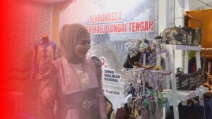 Dekranasda HST Raup Omset Rp32 Juta di Bazar Nasional HUT ke-45 Dekranas