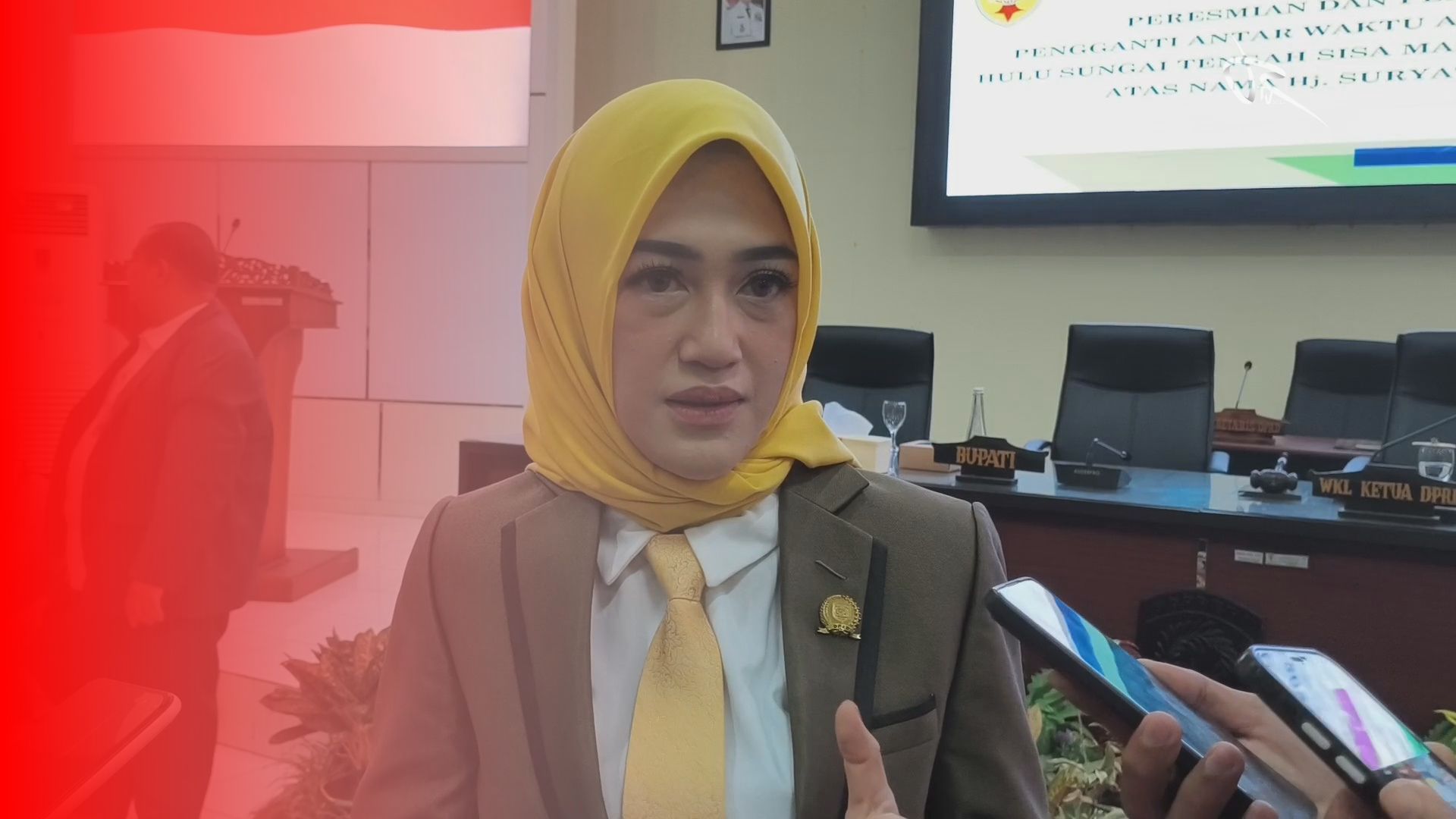 Suryatin Hidayah Resmi Dilantik Gantikan Hendra Suriadi sebagai Anggota DPRD HST