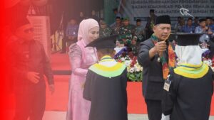 1.668 Santri TK-TP Al-Qur’an HST Diwisuda, Bupati Samsul Rizal Hadir Pimpin Prosesi