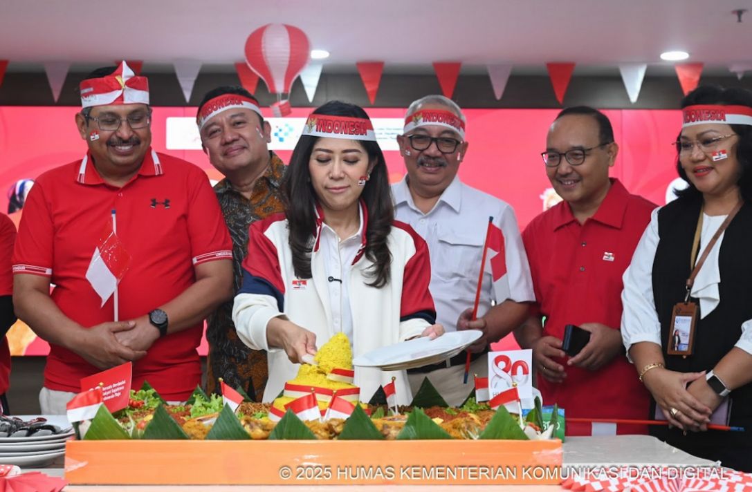 Menyambut HUT ke-80 RI, Menkomdigi: Koneksi Digital Menyatukan Bangsa