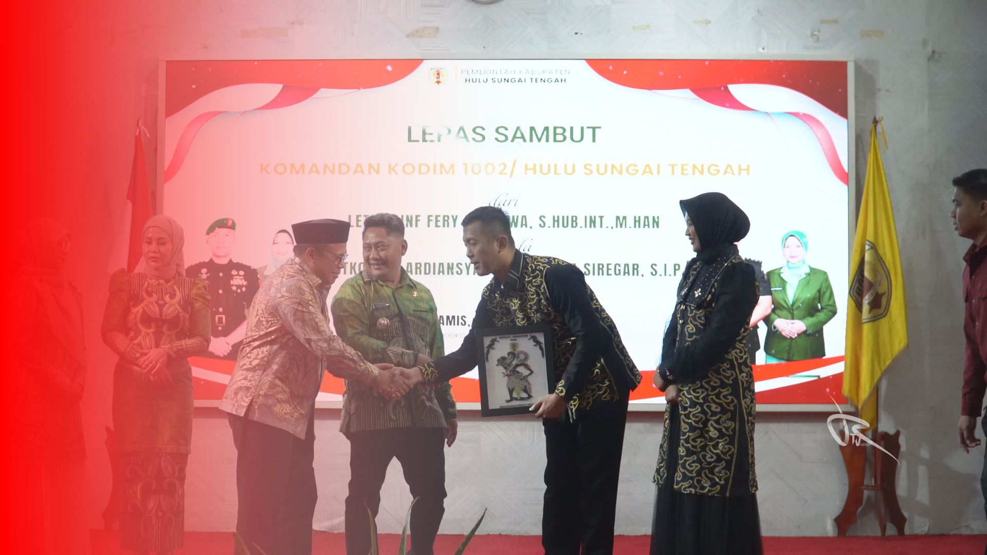 Pemkab HST Gelar Lepas Sambut Dandim 1002 HST