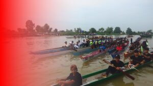Lomba Jukung Tradisional Desa Sungai Bangkal