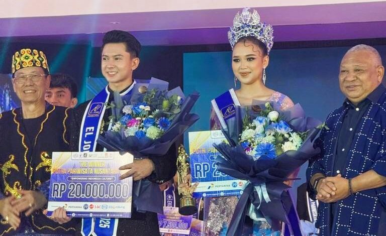 Ridho dan Raudah Raih Gelar Putra Putri Pariwisata Nusantara 2025, Harumkan Nama Kalimantan Selatan