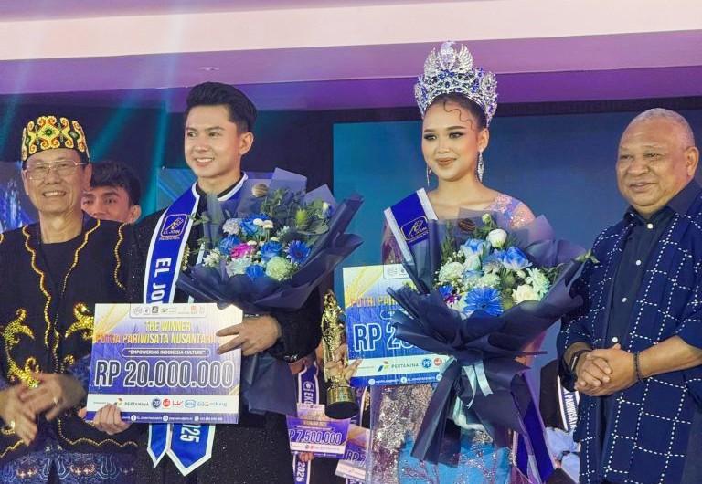 Ridho dan Raudah Raih Gelar Putra Putri Pariwisata Nusantara 2025, Harumkan Nama Kalimantan Selatan