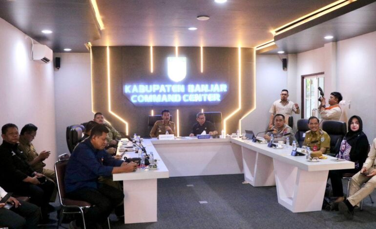 Bupati Banjar dan Ketua DPRD Hadiri Rakor Inflasi Nasional, Pemerintah Daerah Diminta Waspadai Gejolak Harga