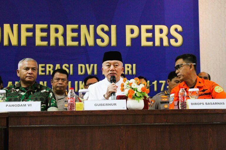 Gubernur Kalsel Sampaikan Belasungkawa atas Insiden Jatuhnya Helikopter di Tanah Bumbu