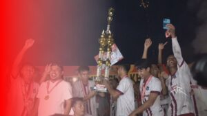 Final Turnamen Sepak Bola Bupati HST Cup 2025 Berlangsung Meriah, Persada Anduhum Raih Gelar Juara
