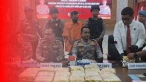 Kasus Sabu-sabu Terbesar di Kabupaten Banjar, 19 Kg Diamankan Saat Patroli Lalu Lintas