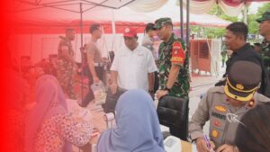 Kodim 1002 HST dan PMI Gelar Donor Darah Sambut HUT ke-80 TNI