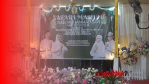 Safari Maulid di Desa Banua Supanggal, Bupati Samsul Rizal Ajak Teladani Rasulullah dalam Kehidupan