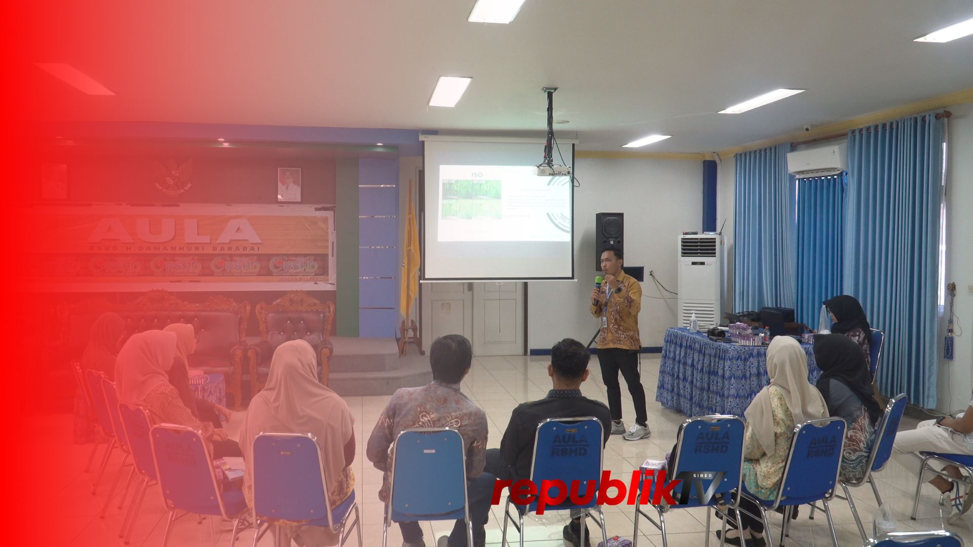 Diskominfo HST Gelar Pelatihan untuk Tenaga Humas RSUD Haji Damanhuri