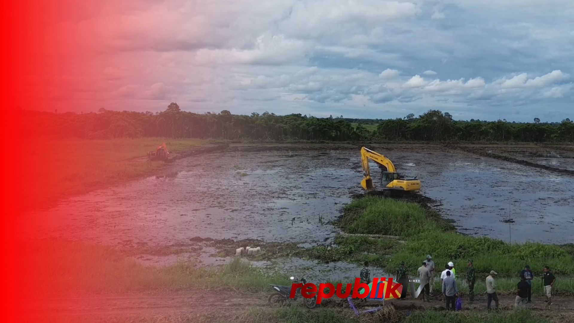 Program Cetak Sawah Rakyat di Kalsel Terus Berjalan, 200 Hektare Dibuka di HST