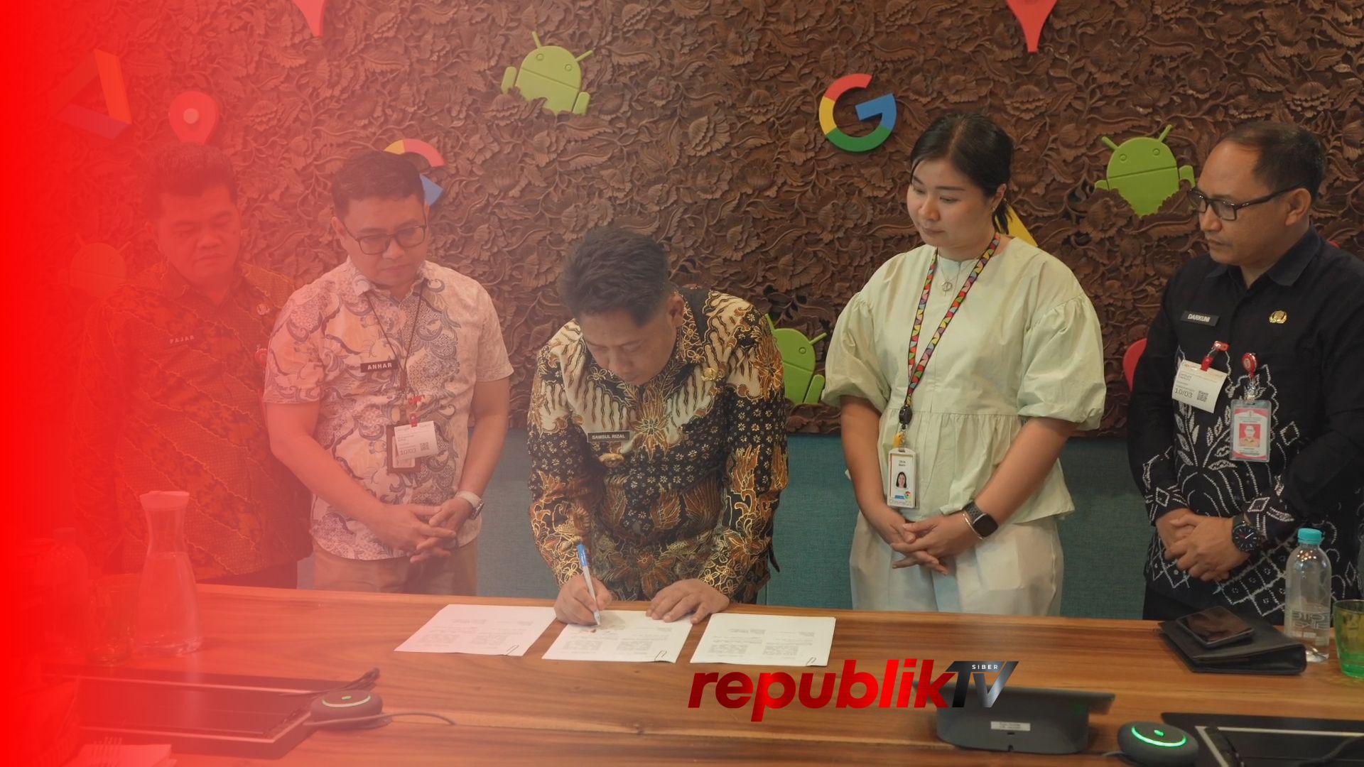 Pemkab HST Jalin Kerja Sama dengan Google