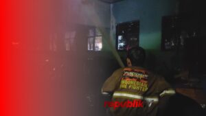 Kebakaran Landa SD Negeri Jawa 5 Martapura, Aula Rusak Terbakar