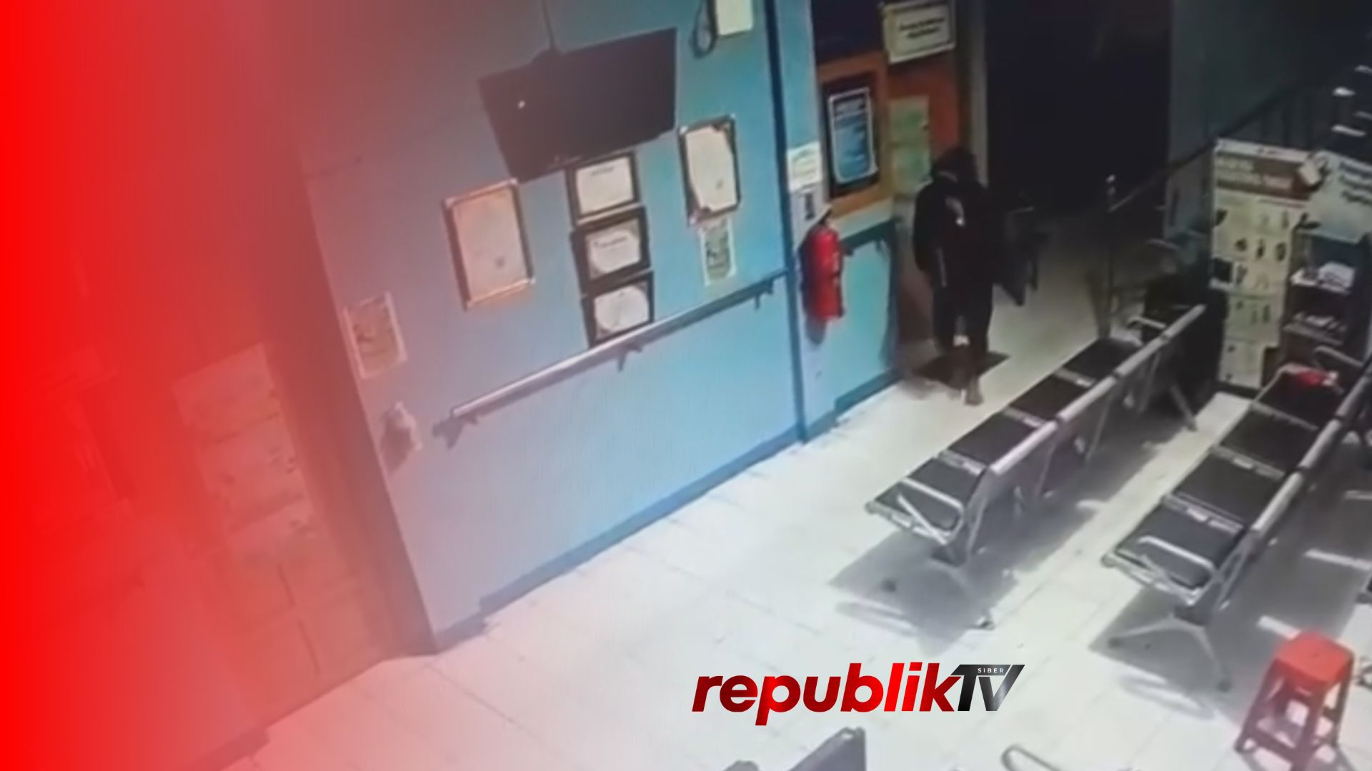 Aksi Maling Terekam CCTV di Dua Puskesmas Banjarmasin, Satu Laptop dan Kotak Amal Raib