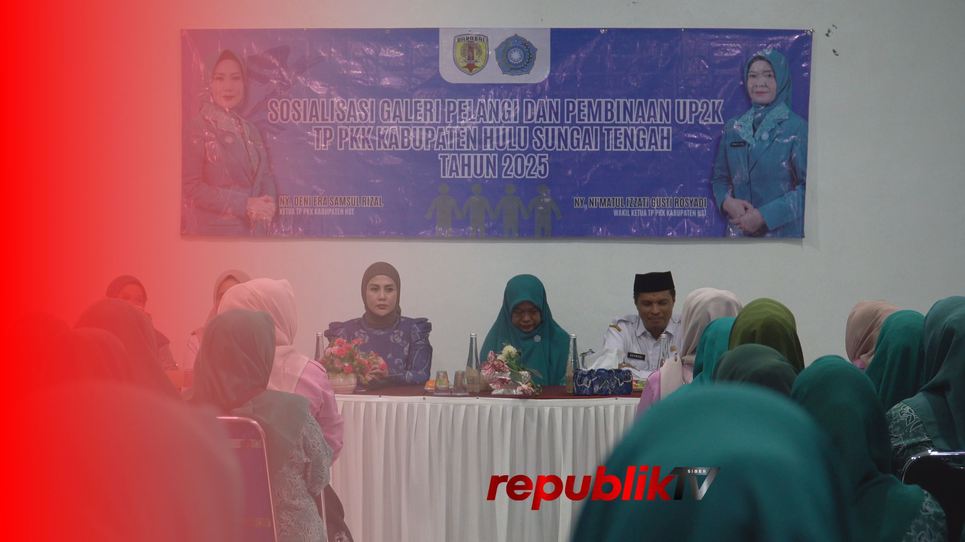 TP PKK HST Sosialisasi Galeri Pelangi dan Pembinaan UP2K