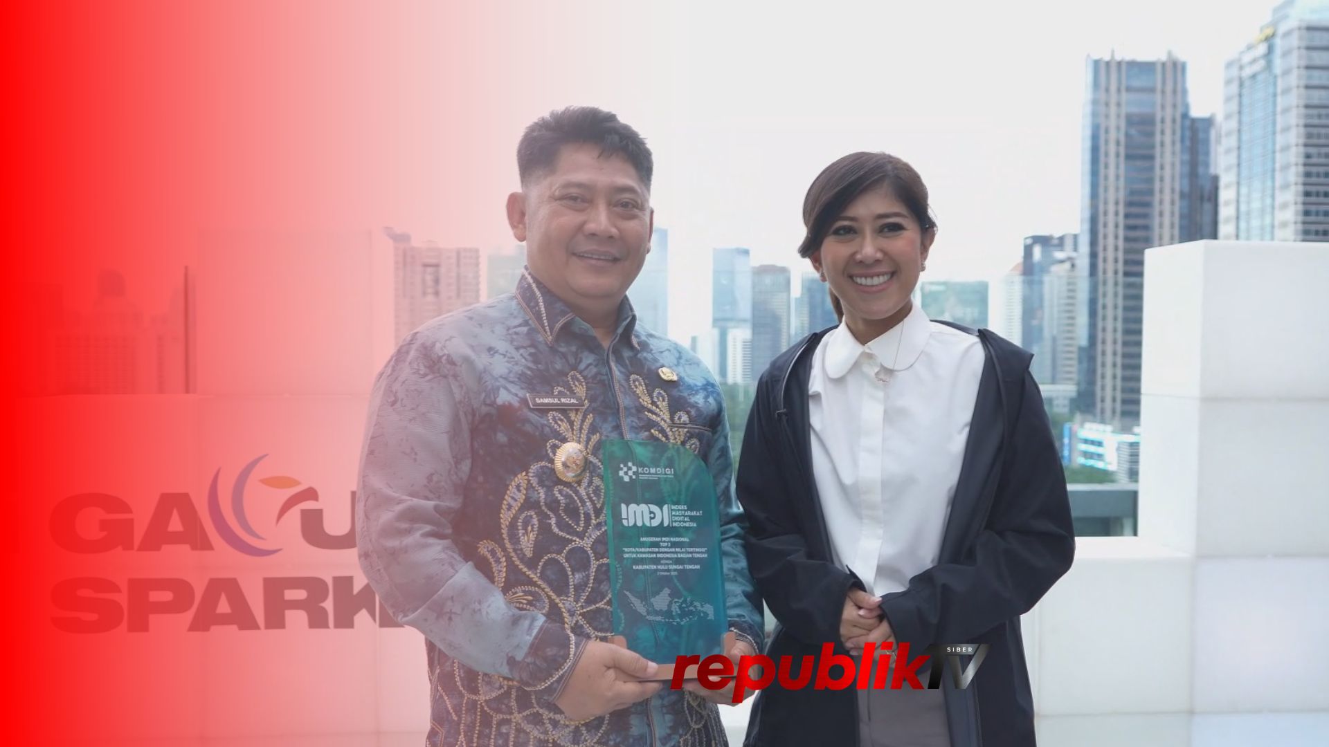 Hulu Sungai Tengah Masuk Tiga Besar Terbaik IMDI 2025 Kawasan Tengah Indonesia