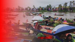 Festival Pasar Terapung Lok Baintan Kembali Meriahkan Sungai Martapura