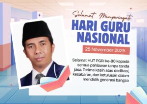 HUT PGRI ke-80, Anggota DPRD Balangan Apresiasi Guru sebagai Pahlawan Tanpa Tanda Jasa