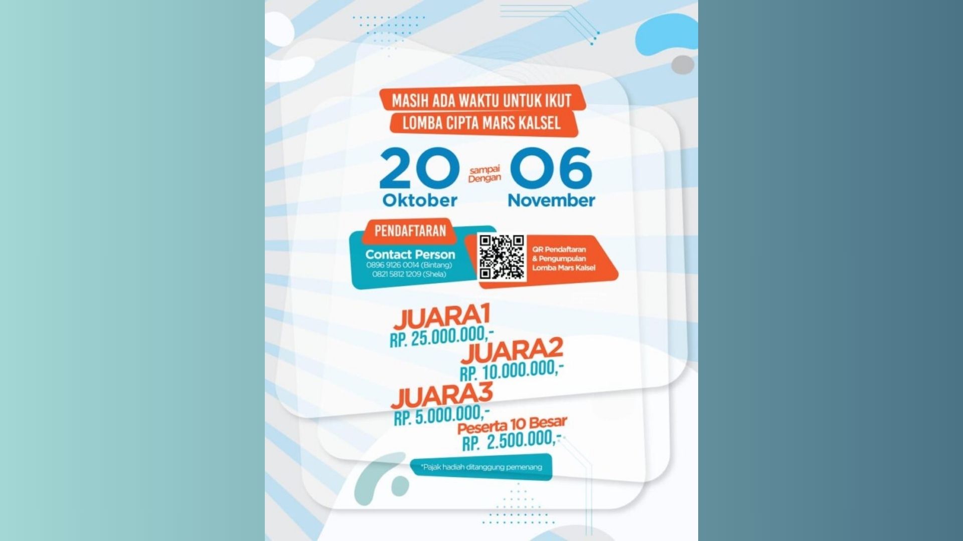 Dinas Pariwisata Kalsel Gelar Lomba Cipta Lagu Mars untuk Wujudkan Identitas dan Kebanggaan Daerah