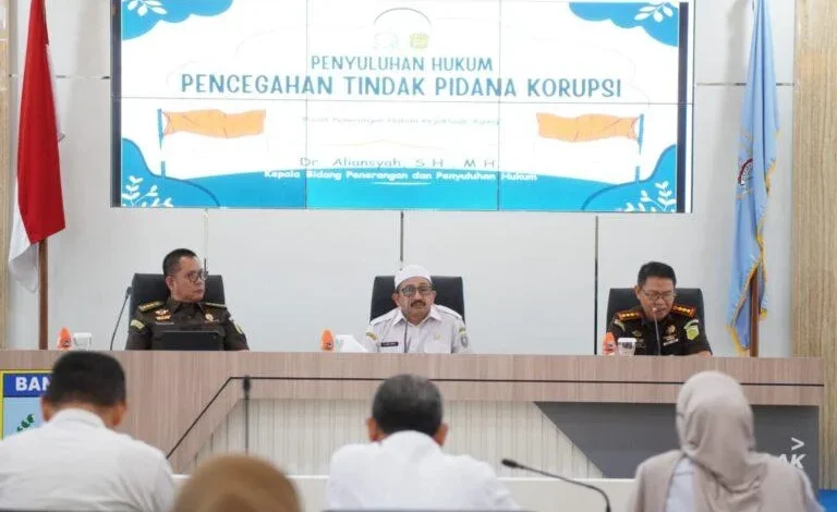 Pemkab Banjar Perkuat Komitmen Pemerintahan Bersih Melalui Penerangan Hukum Hakordia 2025