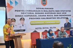 Pemprov Kalsel Perkuat Data UMKM melalui Sosialisasi Walidata dan Statistik Sektoral