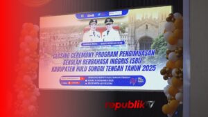 Program Pengimbasan Sekolah Berbahasa Inggris 2025 di HST Resmi Ditutup