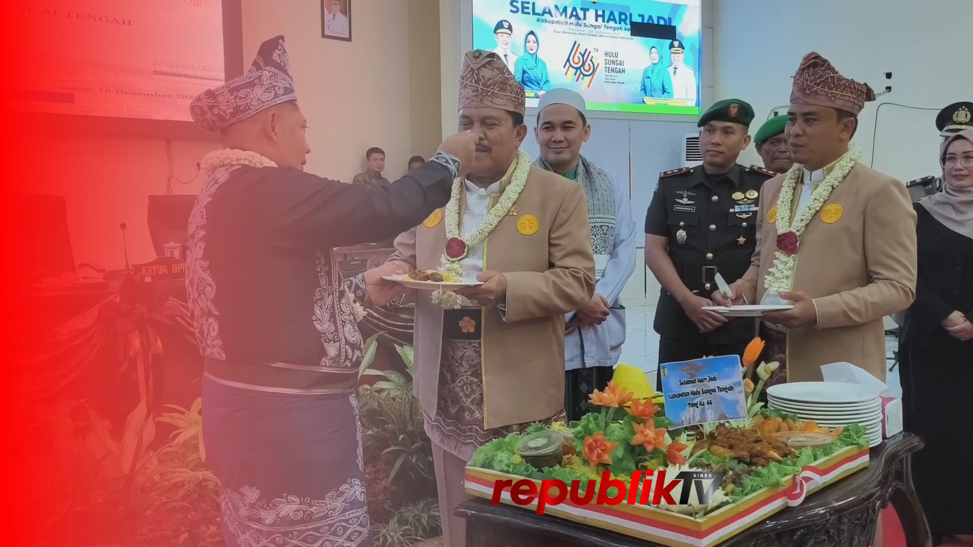 Paripurna Istimewa Peringati Hari Jadi ke-66 Kabupaten Hulu Sungai Tengah