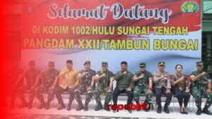 Bupati HST Apresiasi Kunjungan Pangdam XXII Tambun Bungai sebagai Penguat Sinergi TNI dan Pemda