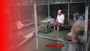 Banjir Kepung Desa Kaliukan, Ribuan Warga Terdampak